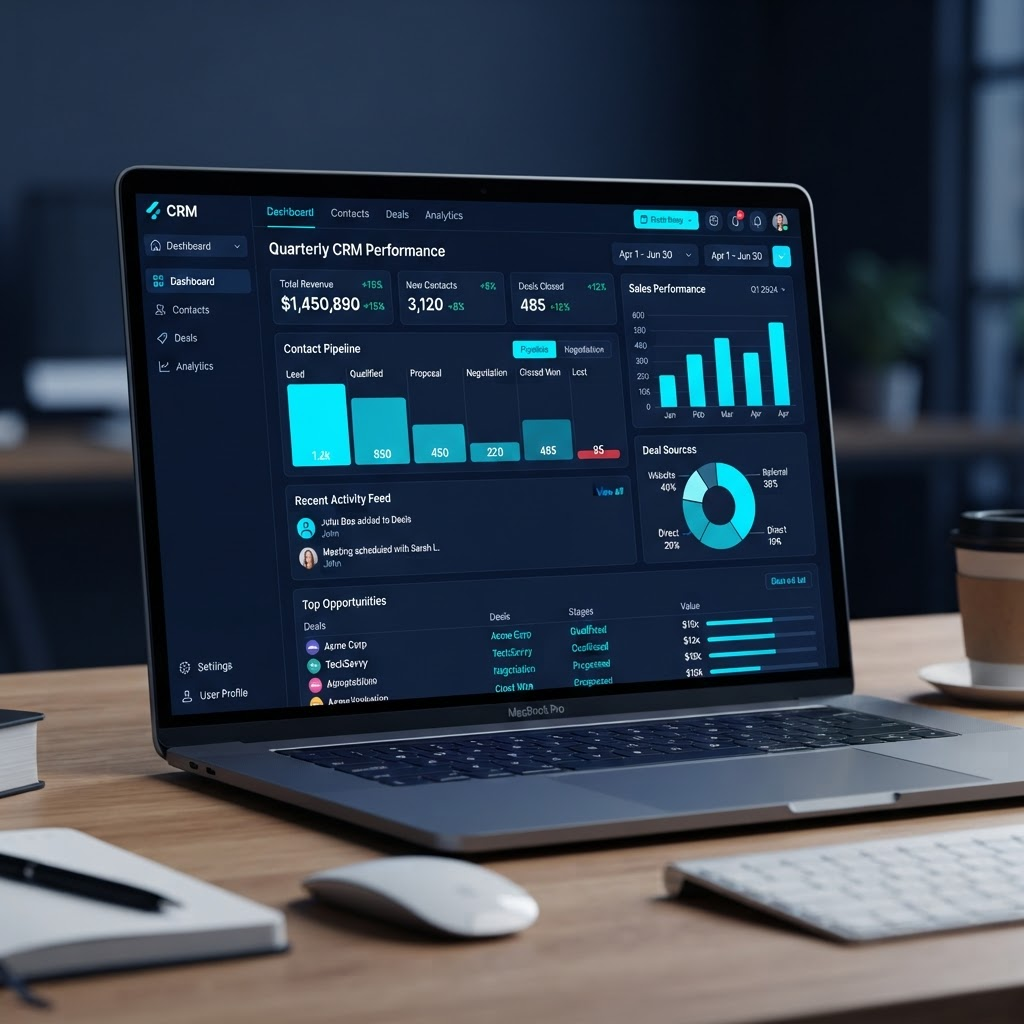 PipelineIQ CRM